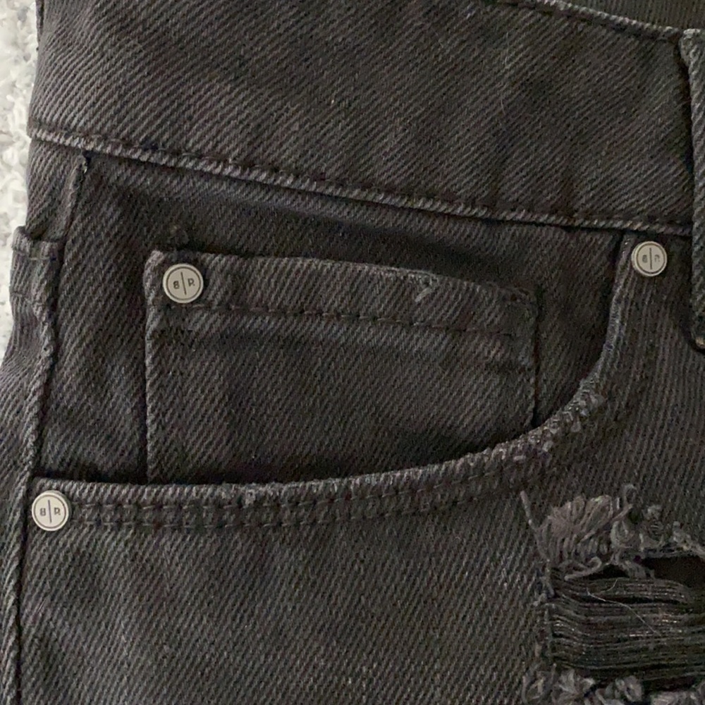BP Black Denim Shorts - Picture 5 of 8